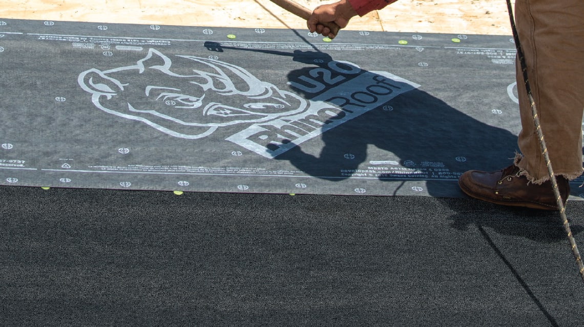 Owens Corning - RhinoRoof® Granulated Self-Adhered Underlayment