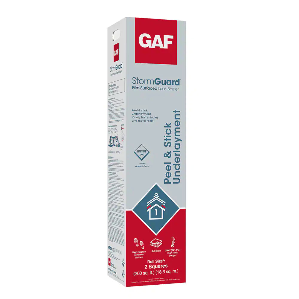 GAF - StormGuard® Film‑Surfaced Leak Barrier